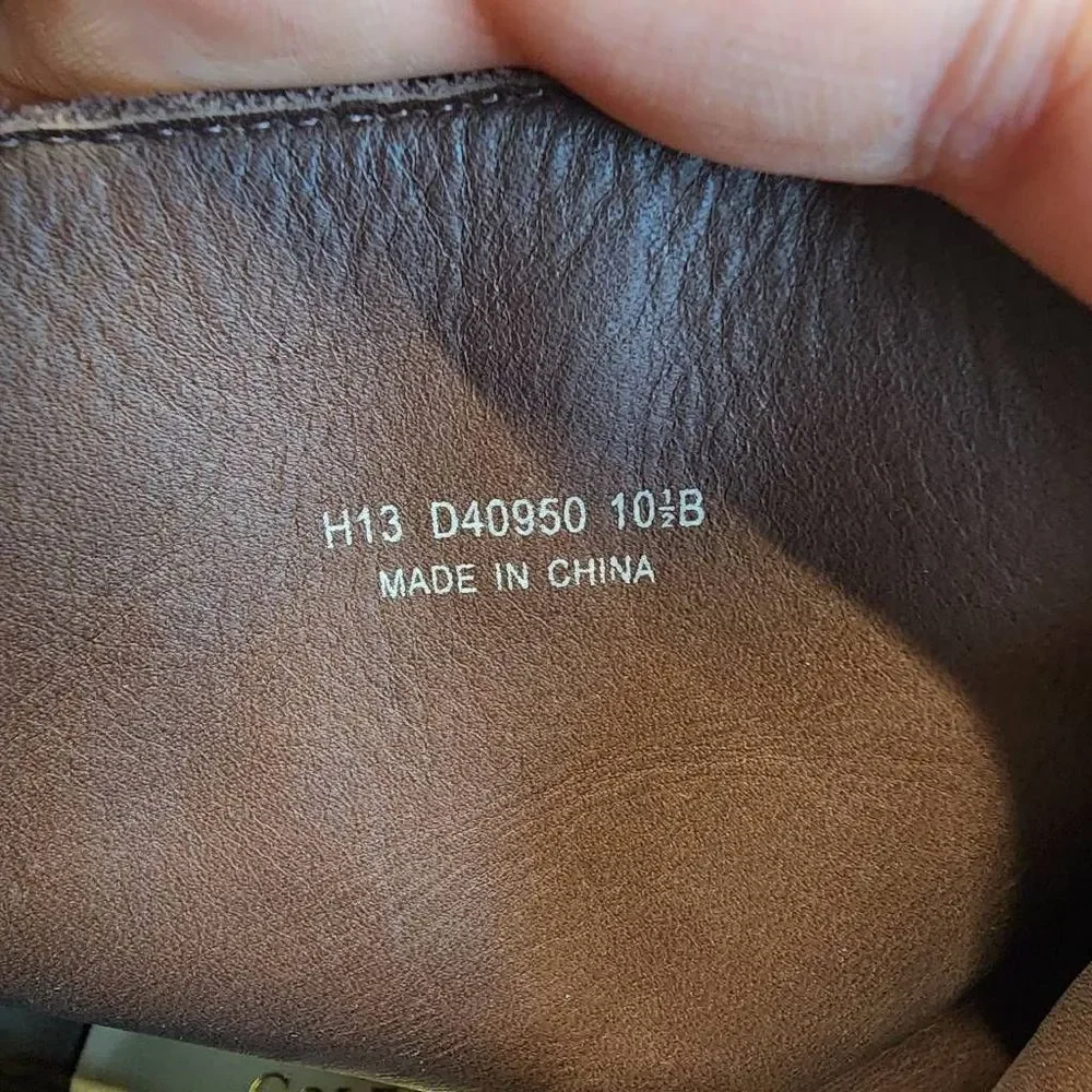 Cole Haan Brown Suede Wedge Ankle Boots